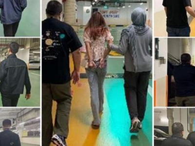 新加坡警察开展取缔诈骗犯罪的行动