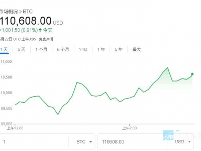 比特币首次突破11万美元，创历史新高