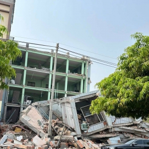 缅甸地震网友投稿  受灾最严重地区 瓦城（曼德勒 ）目前现状 ...