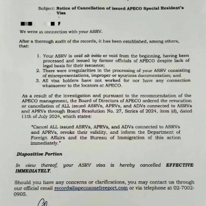 ASRV （小特赦）你以为办的是合法签证，其实是没法律、没文件、没人认的空头支票！ ...