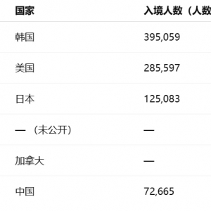 2025年韩国人仍居菲律宾入境游客人数首位