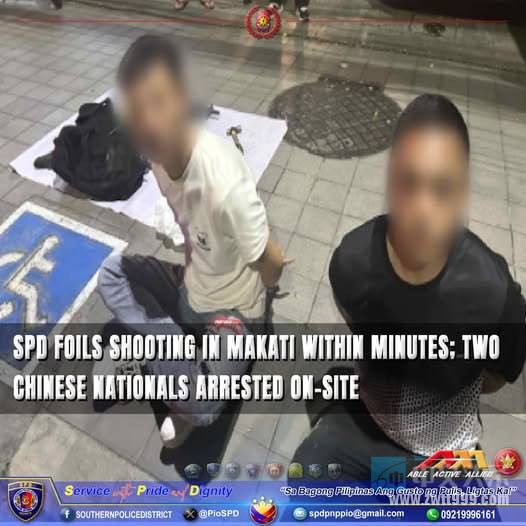 两中国男 #马卡蒂 街头开枪袭菲商 疑涉 #POGO 恩怨