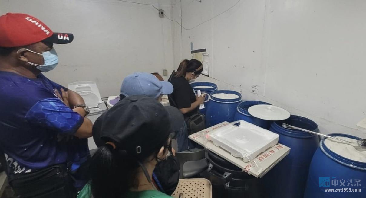 菲律宾捣毁超级制毒工厂 查获近1吨毒品市值66亿